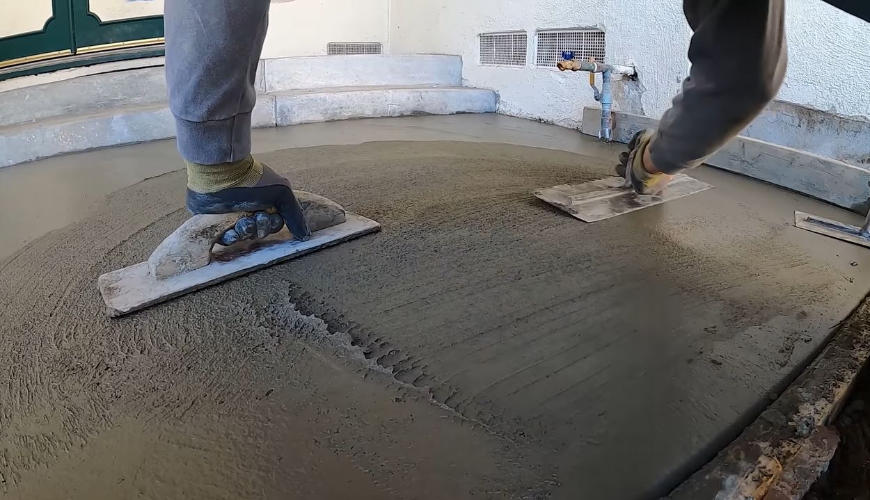 Concrete Hand Finishing